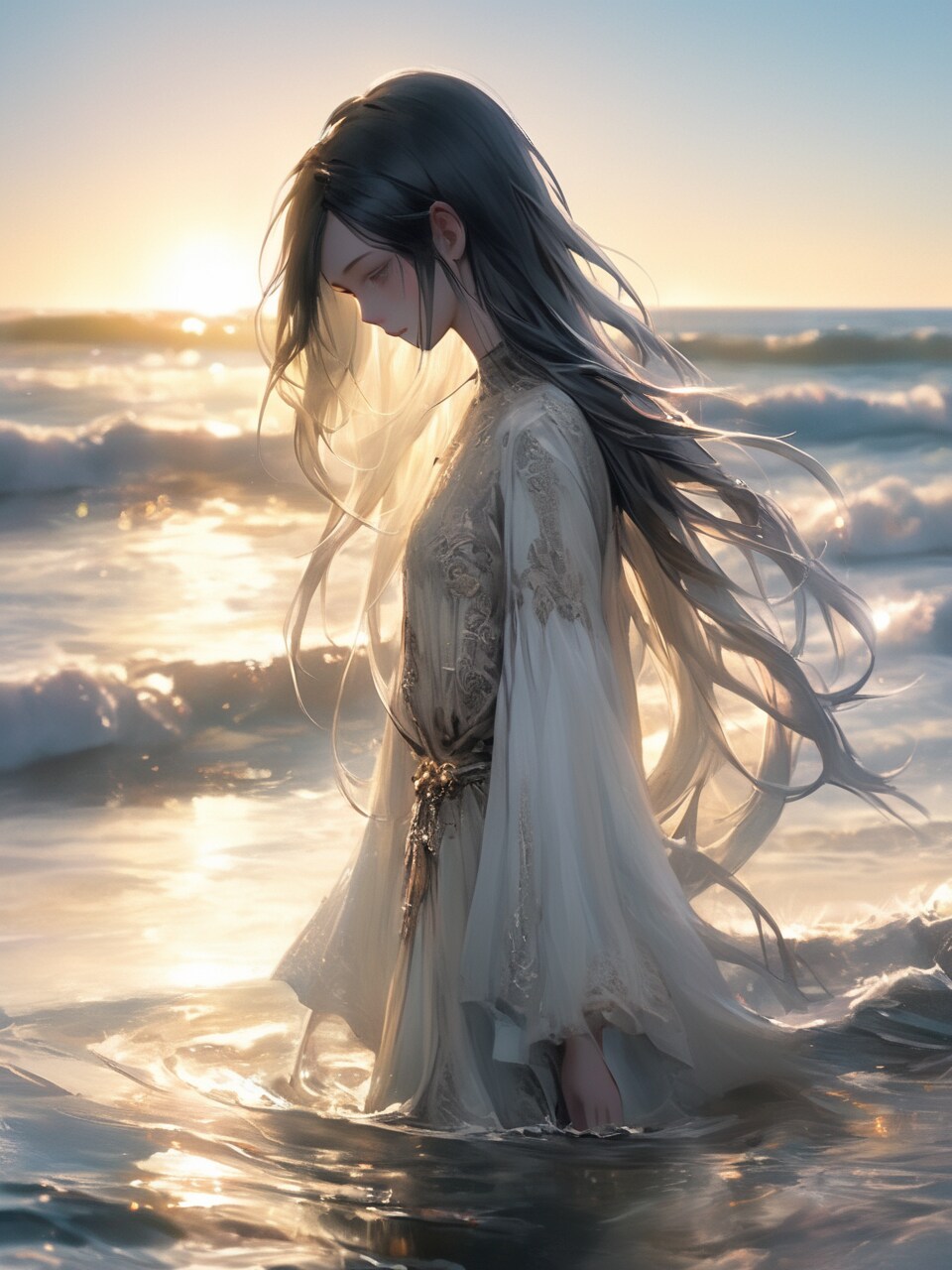 黄昏の海に祈るXL