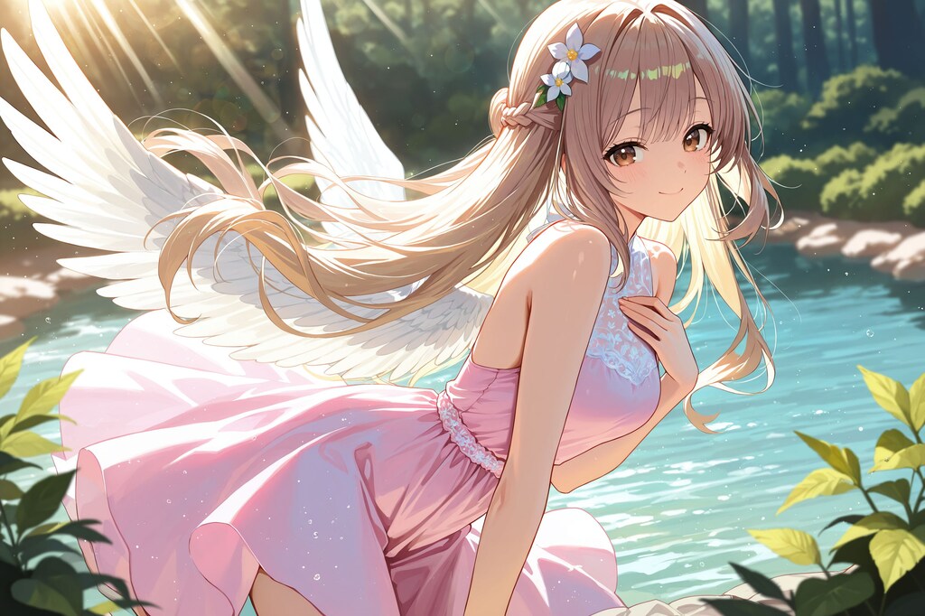 天使さん頑張ります