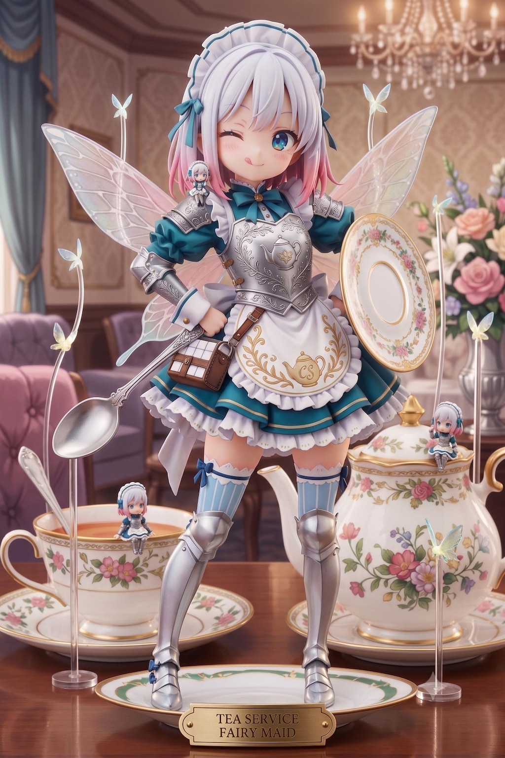サロンの守護騎士妖精メイド