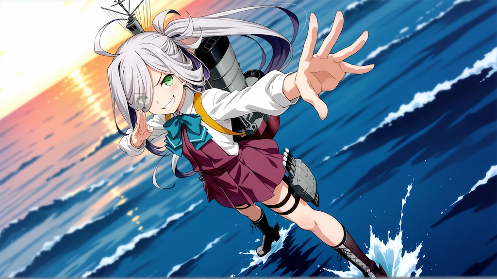 島風＆朝霜＆沖波 進水日おめでとう