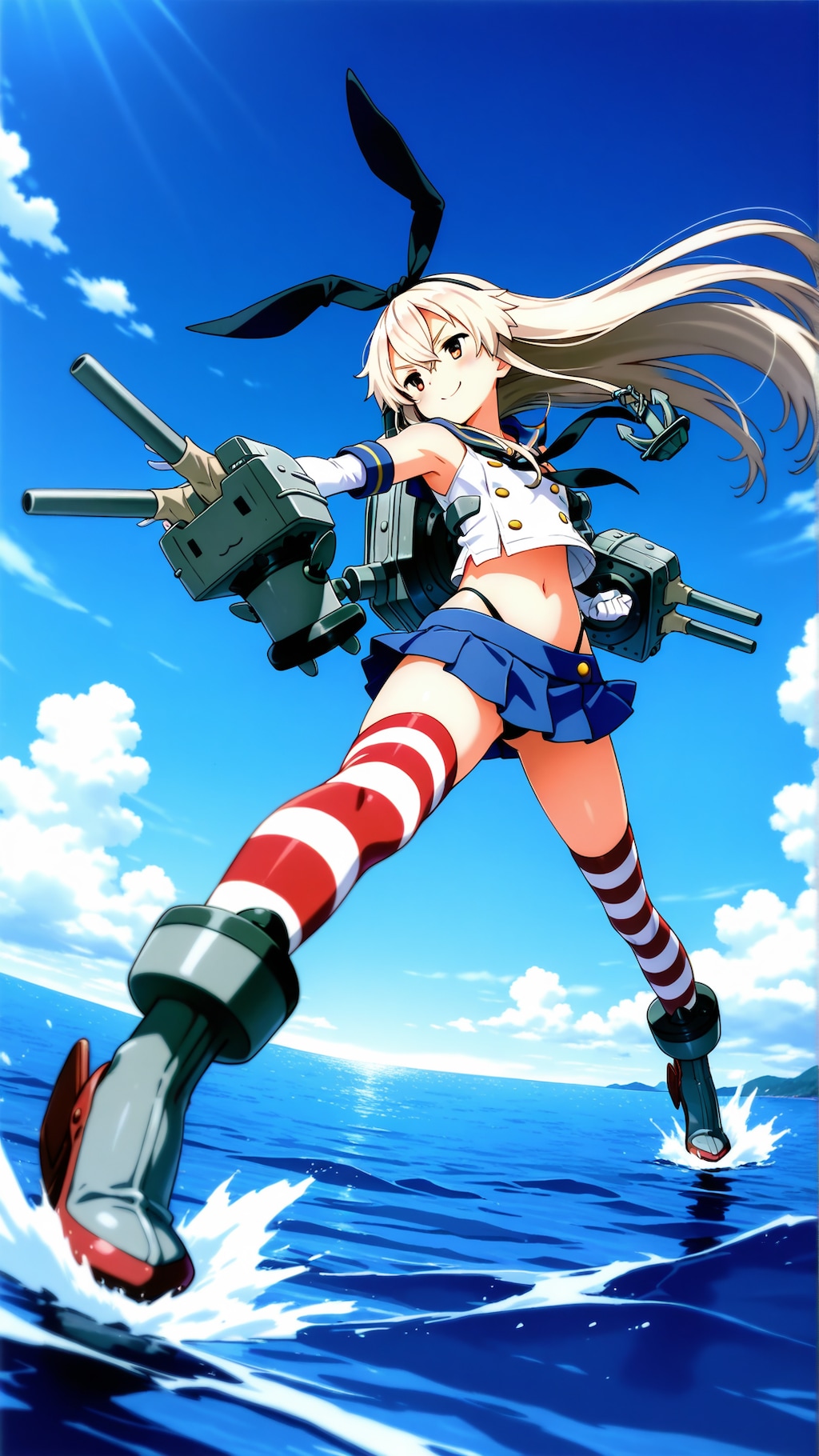 島風＆朝霜＆沖波 進水日おめでとう