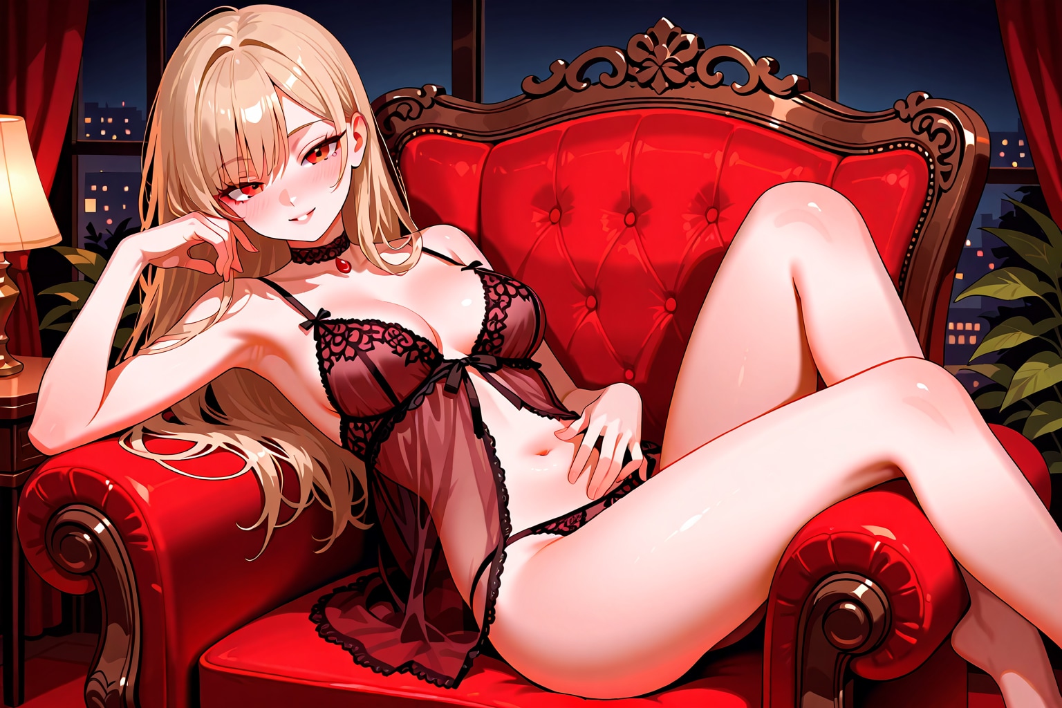 お行儀悪め