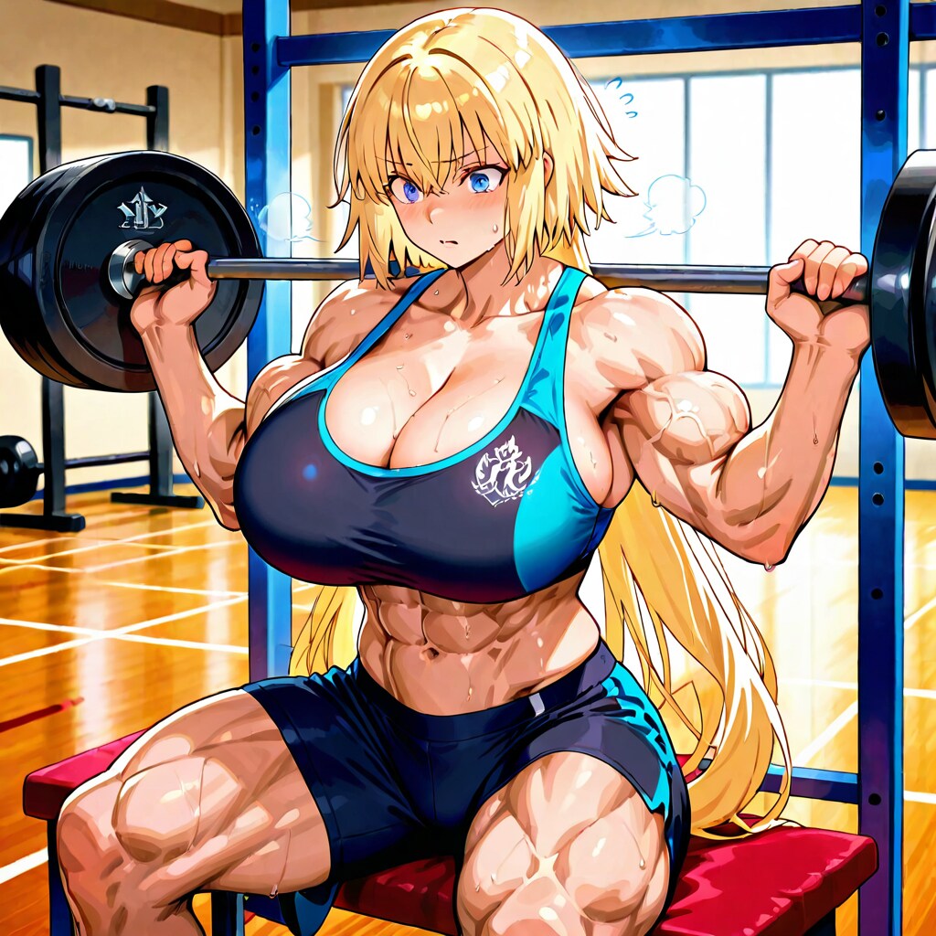 トレーニングむきむきジャンヌ