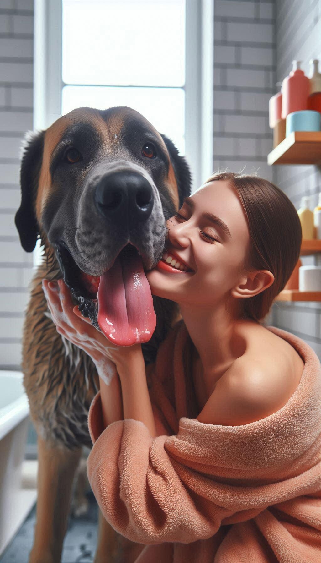 犬のシャンプー