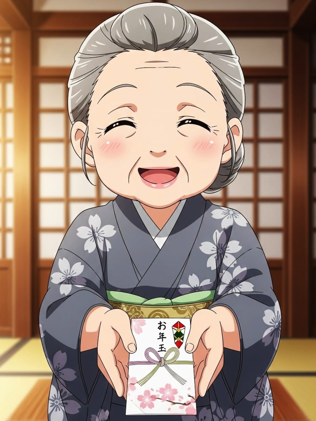 はい、お年玉(^^)