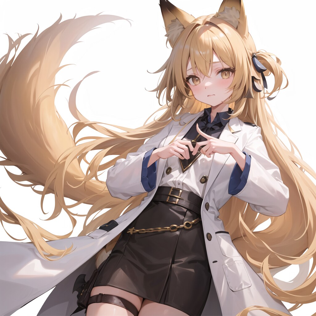 狐っ娘に白衣を