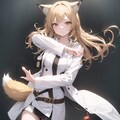狐っ娘に白衣を 2枚目