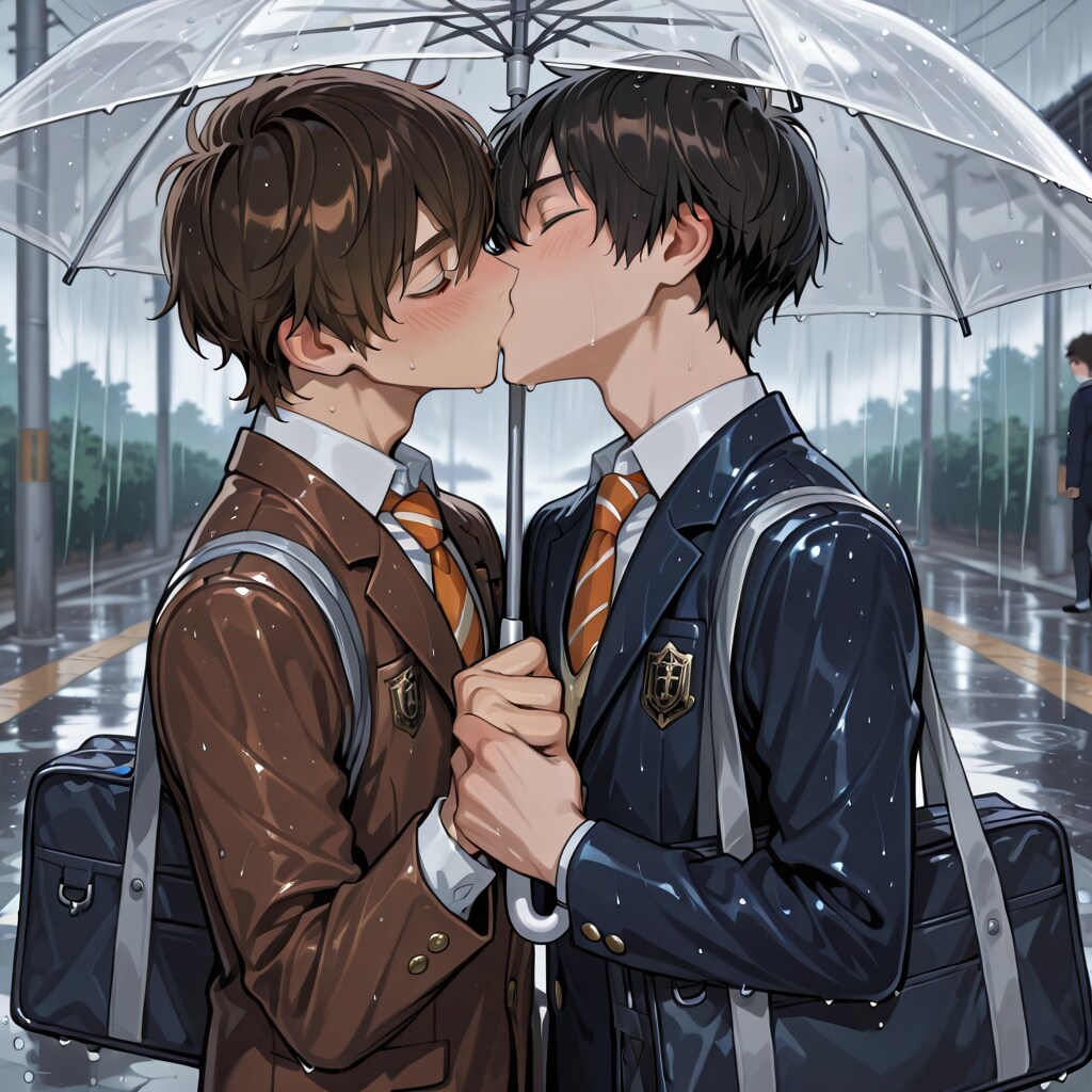 口づけは雨の味