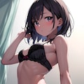黒ブラジャーお姉さん (2) 2枚目