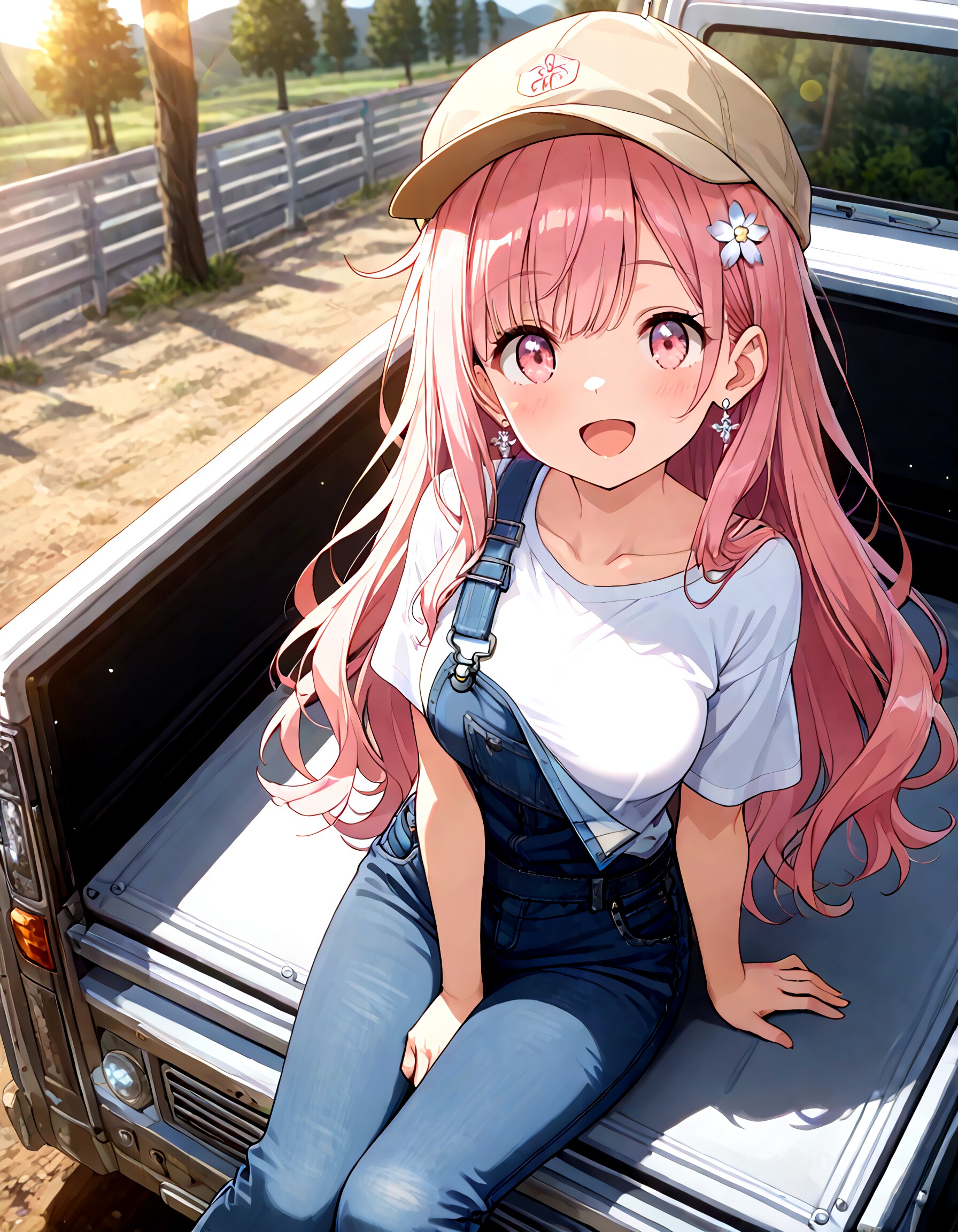 オーバーオール | の人気AIイラスト・グラビア