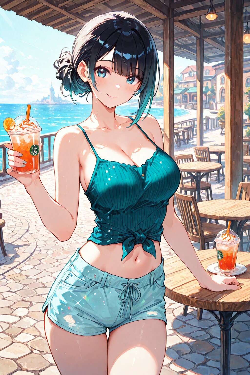 カフェのひと時10