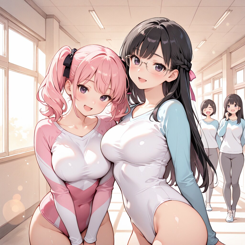 新体操部、入りませんかー！