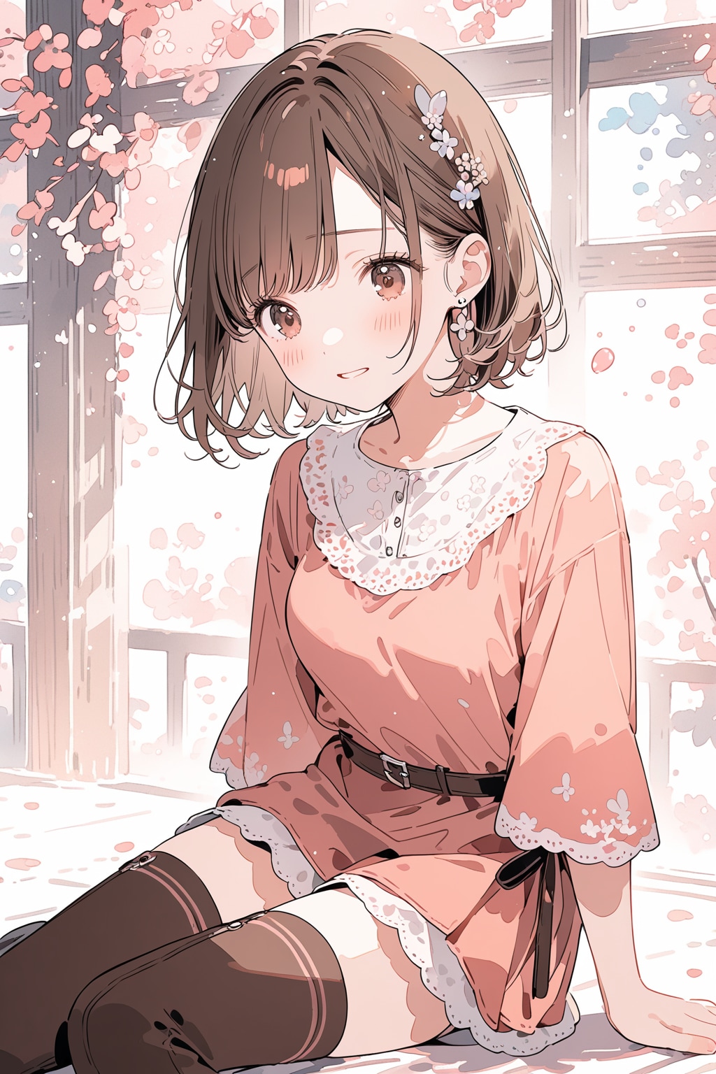 ニーハイいいですね（５） | の人気AIイラスト・グラビア