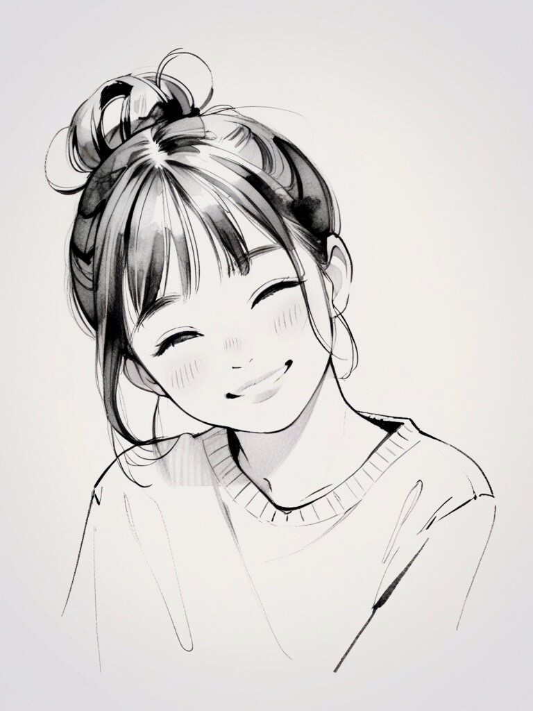 リンちゃん💙スケッチ