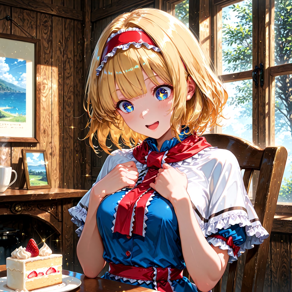 前髪ぱっつんアリスちゃん