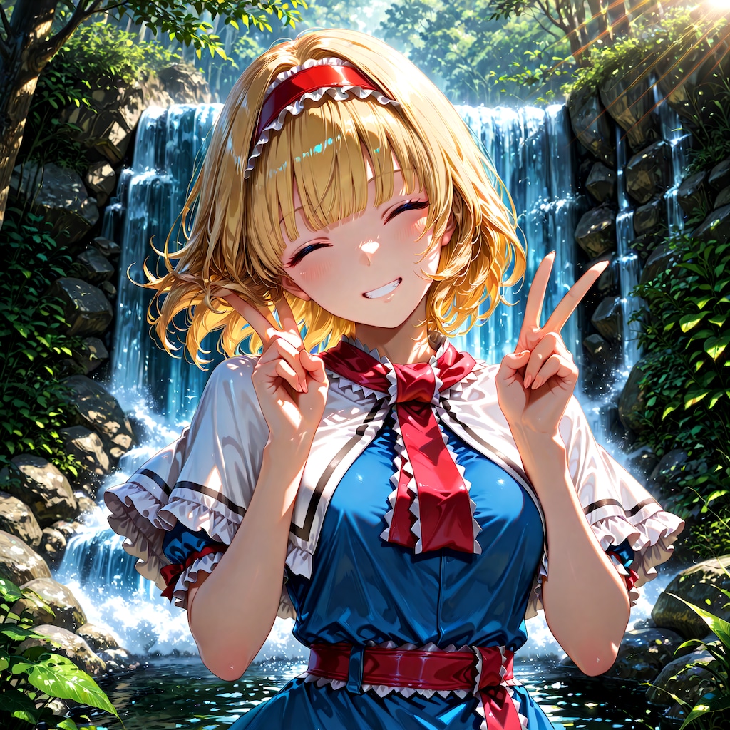 前髪ぱっつんアリスちゃん