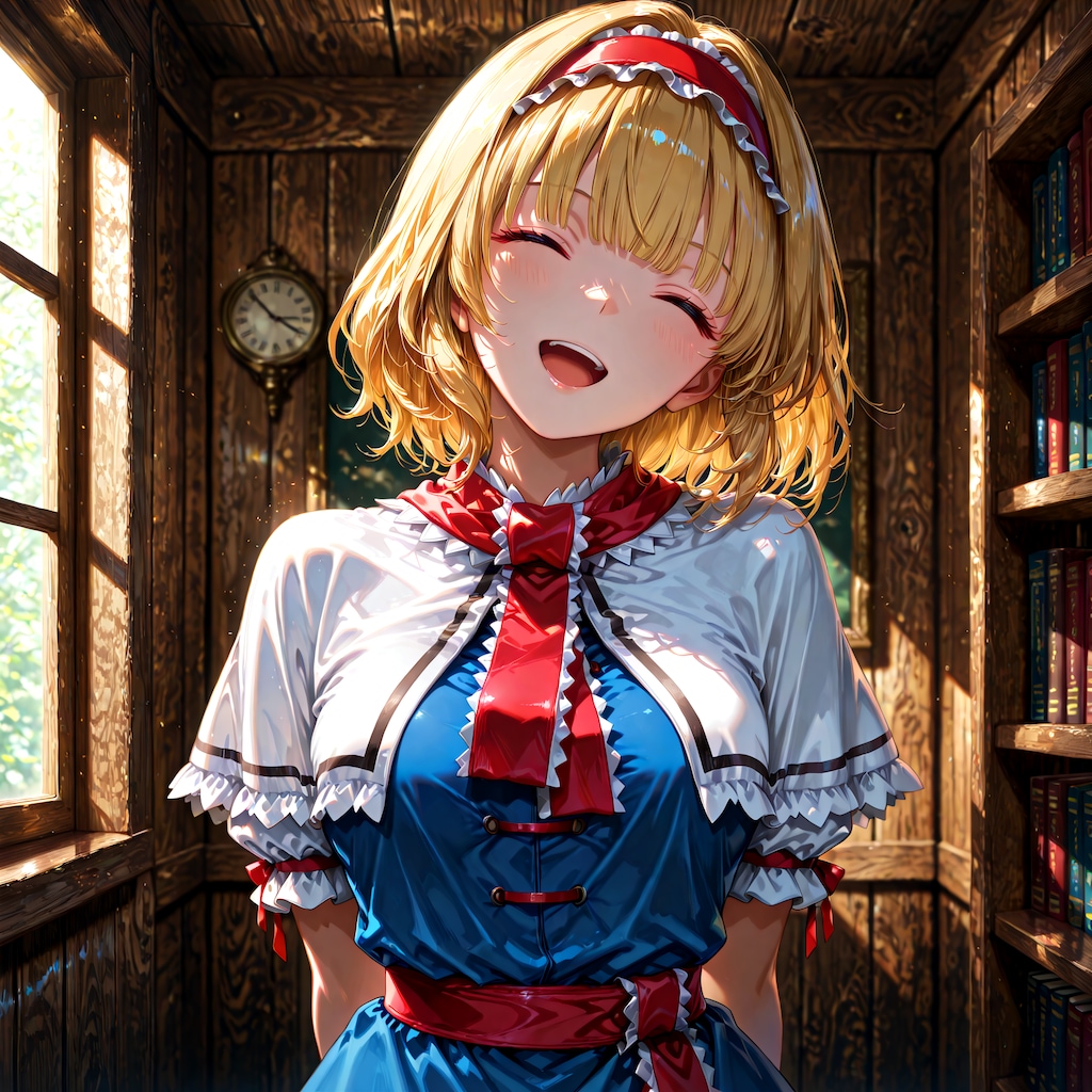 前髪ぱっつんアリスちゃん