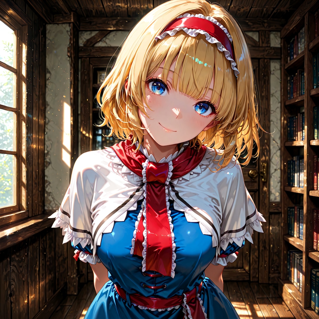 前髪ぱっつんアリスちゃん