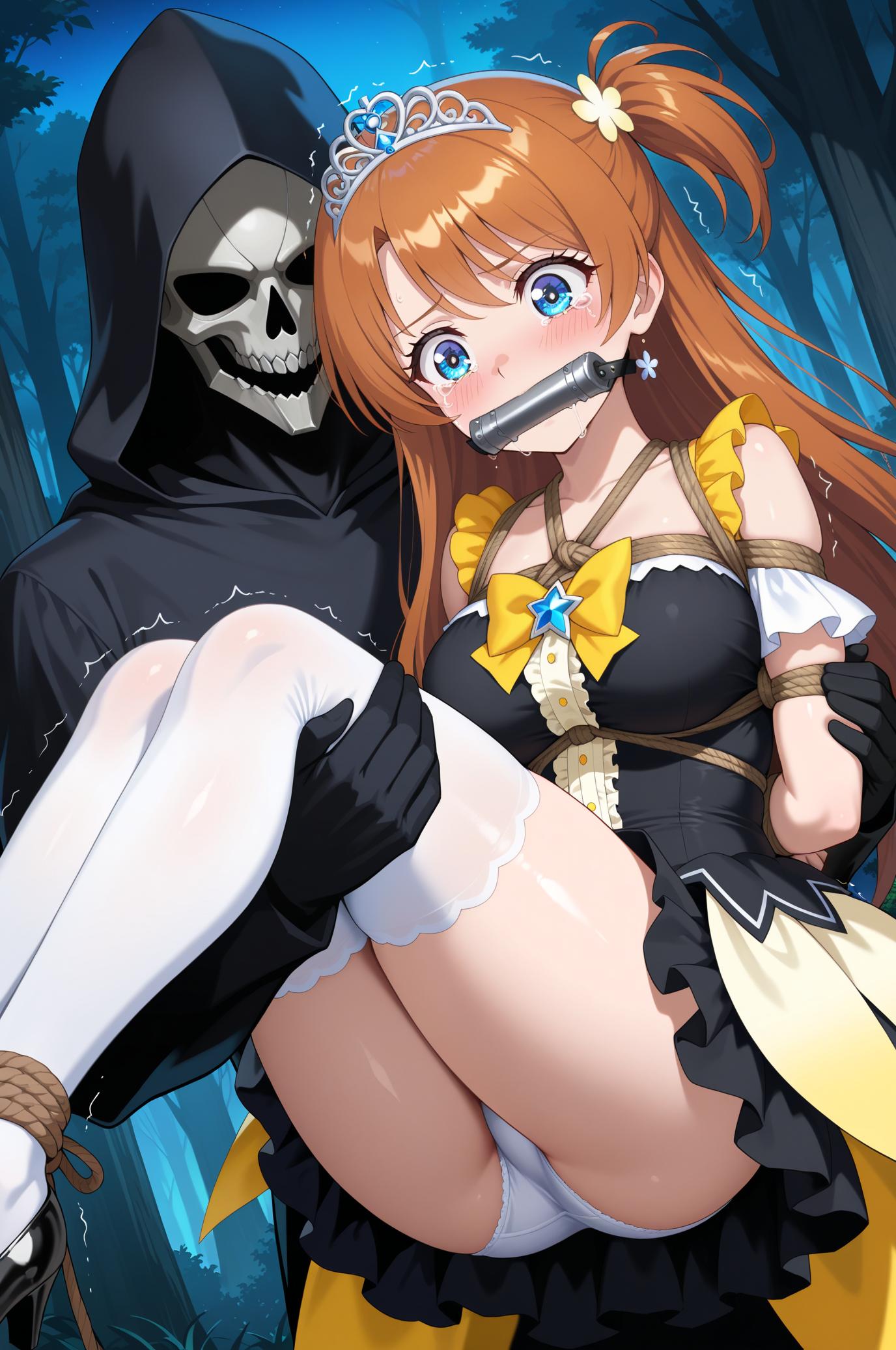 敵に攫われる魔法少女