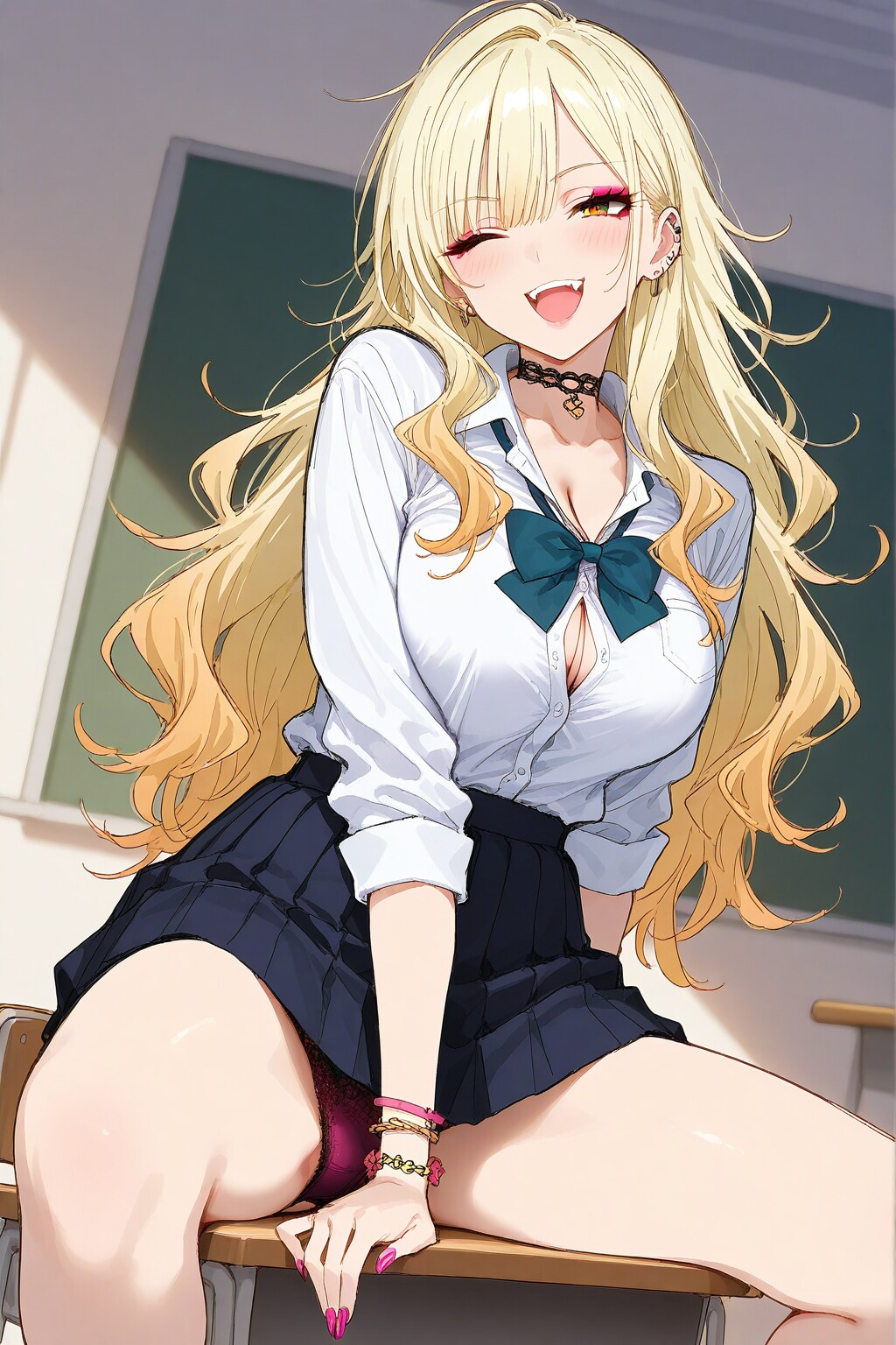 ちょっちょっと見えてますよ？😣❤️