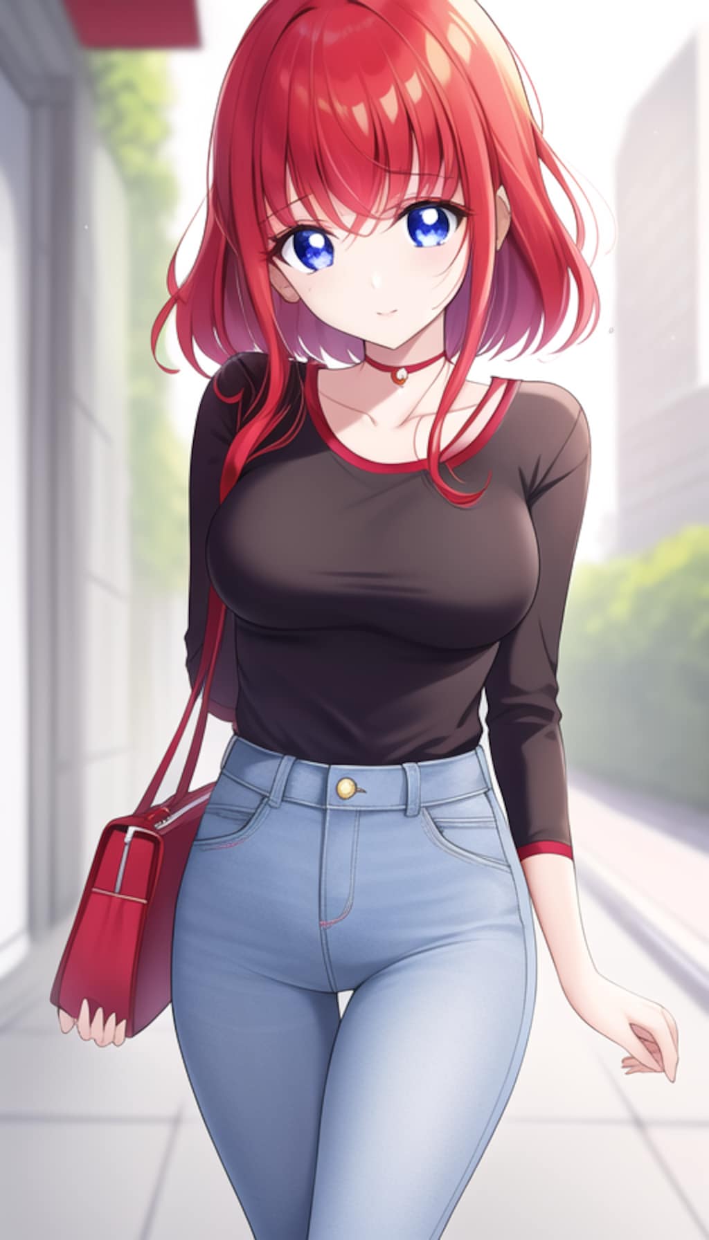 赤髪の女の子