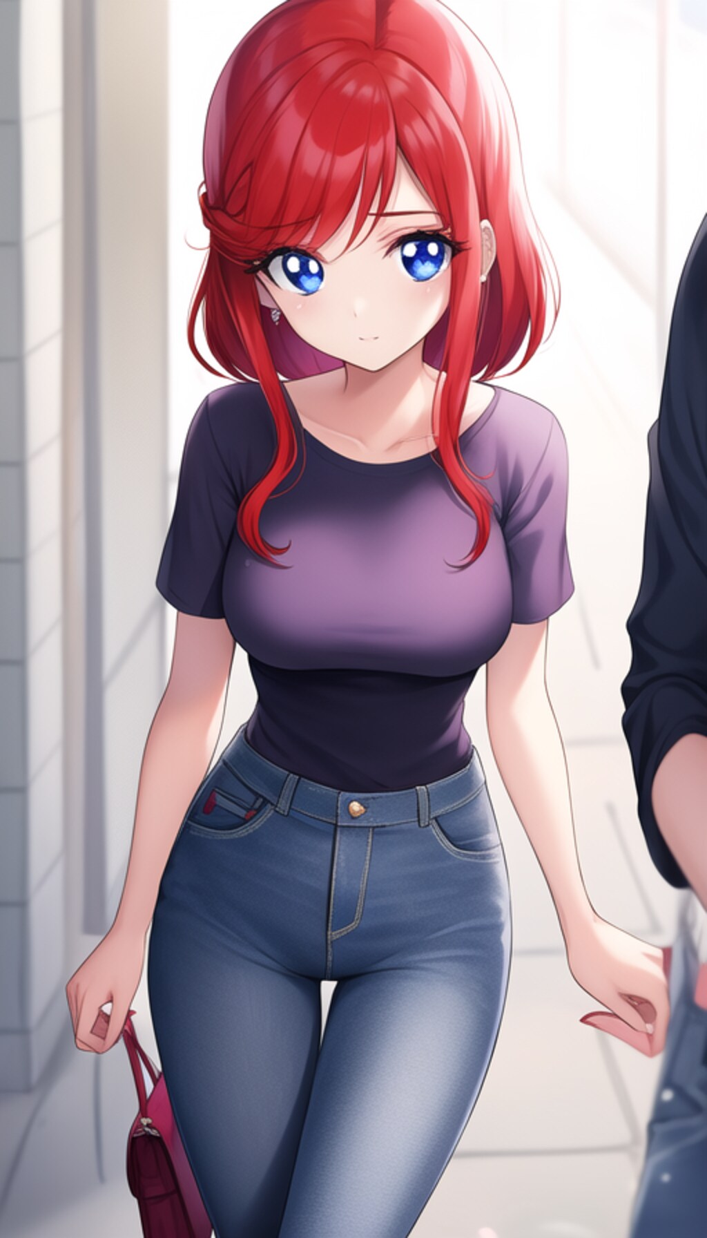 赤髪の女の子
