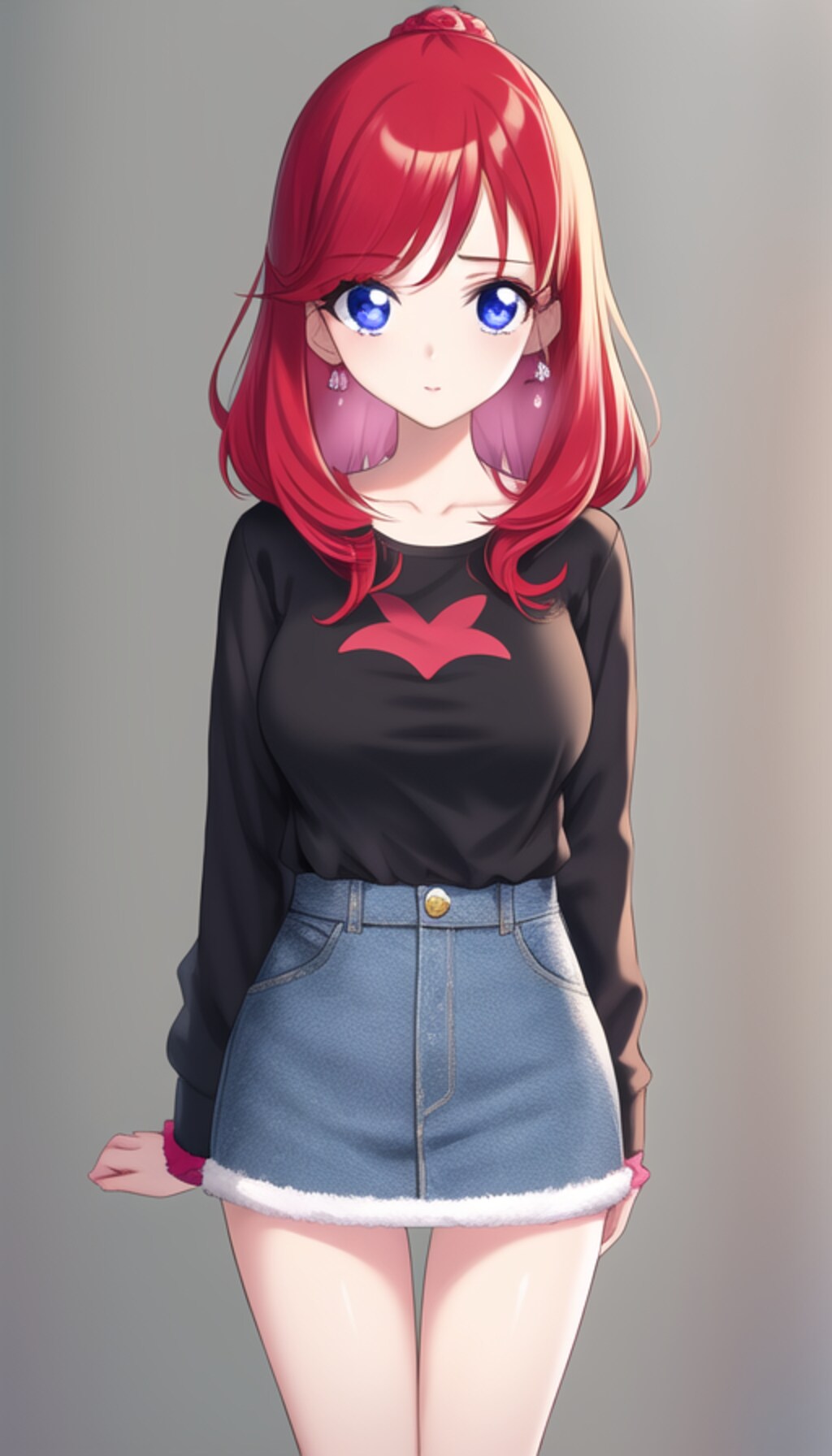 赤髪の女の子
