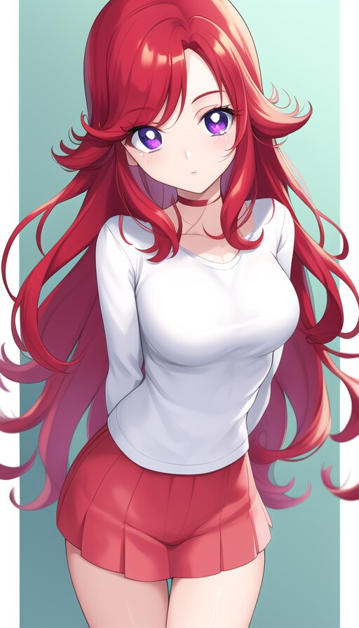 赤髪の女の子