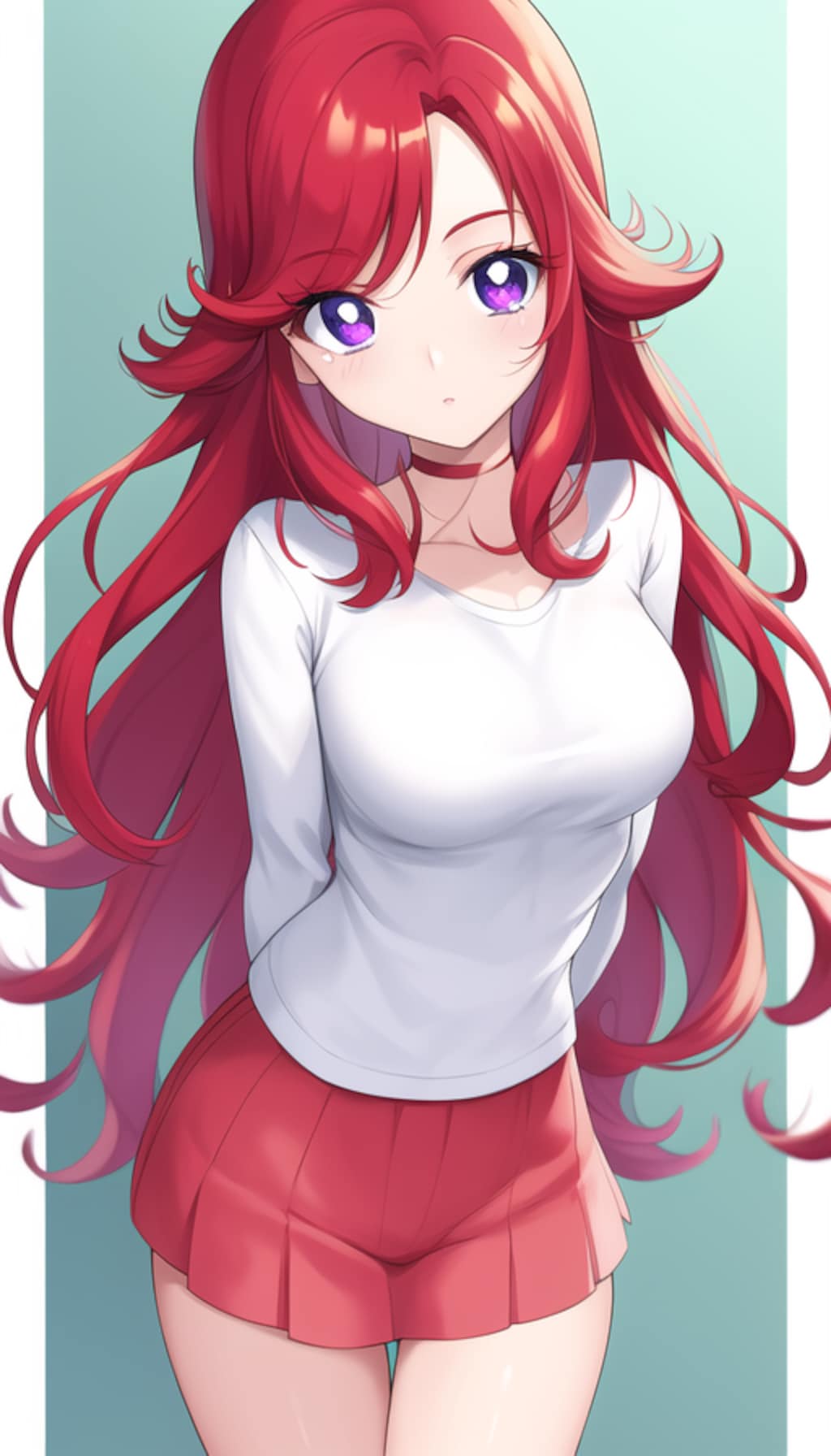 赤髪の女の子