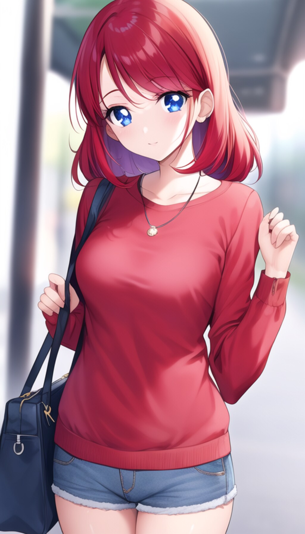 赤髪の女の子