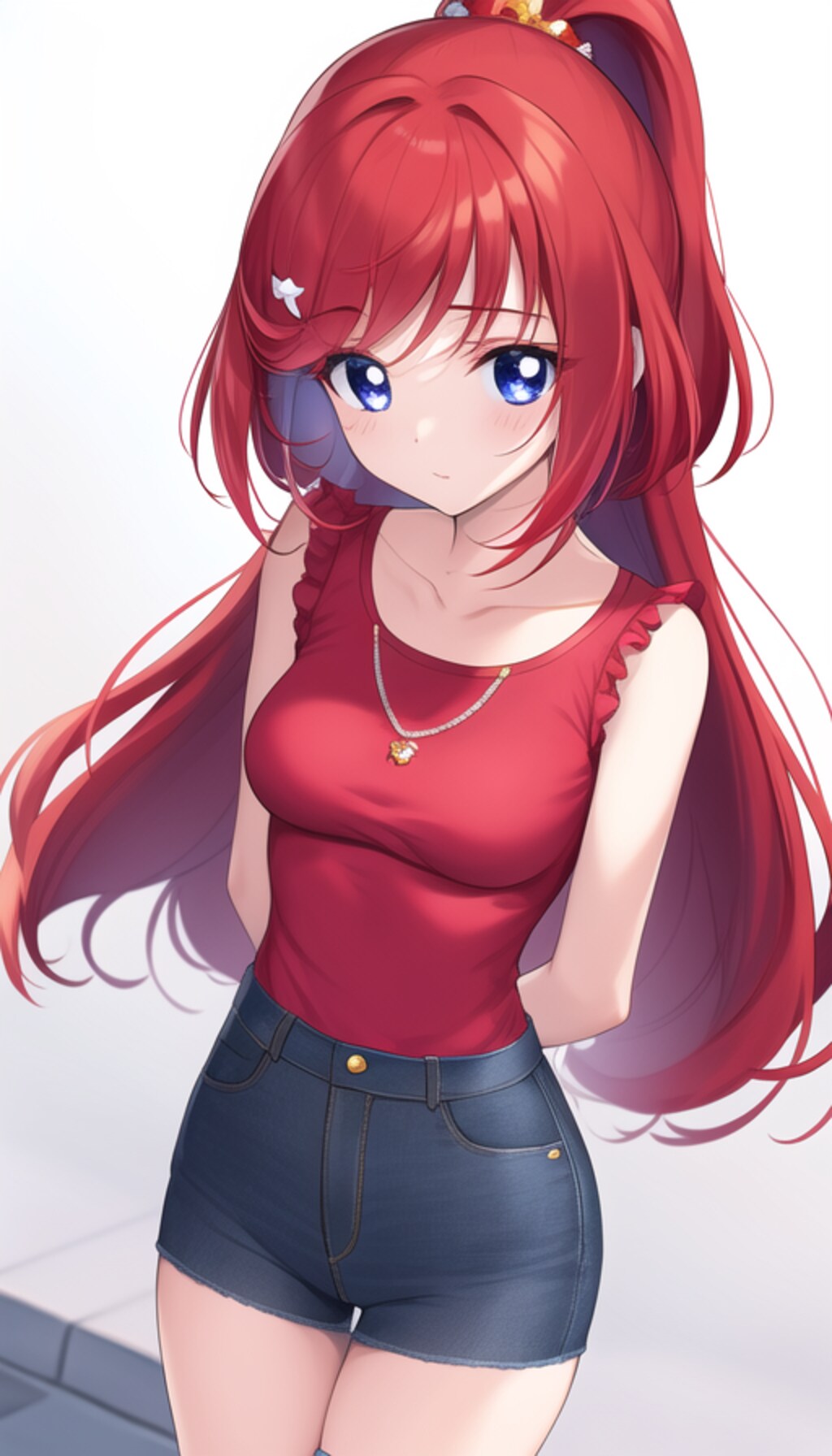 赤髪の女の子