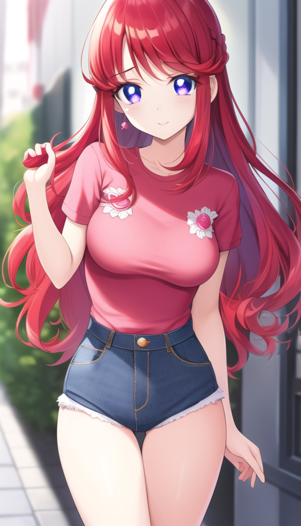 赤髪の女の子
