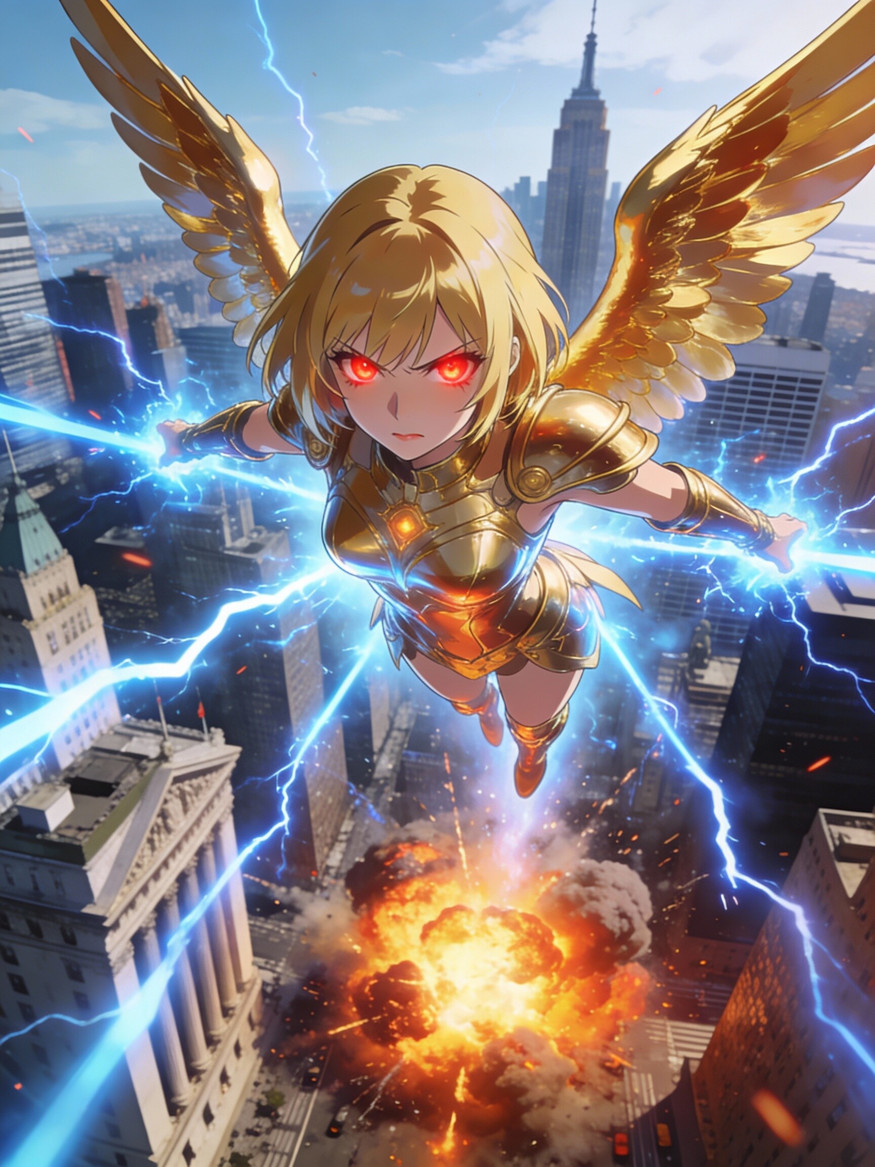 大天使ミカエル 怒り | の人気AIイラスト・グラビア