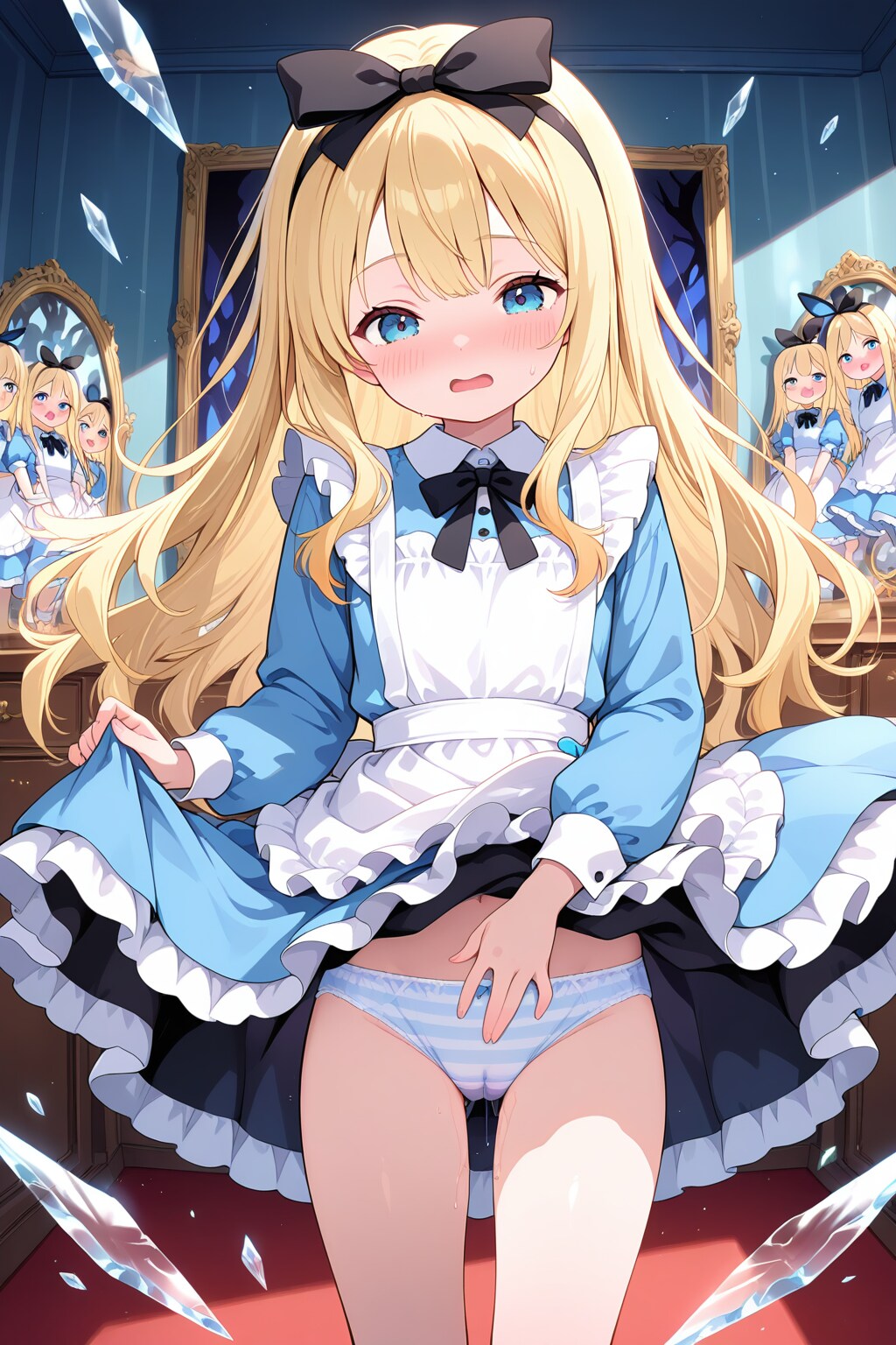 朝と夜のアリスちゃん♡