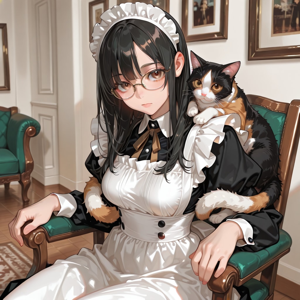 メイドさん | の人気AIイラスト・グラビア