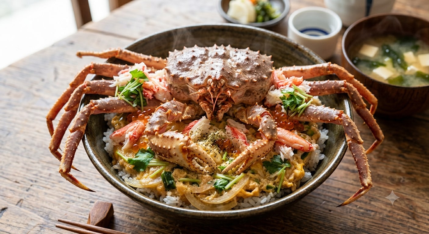 カニ親子丼