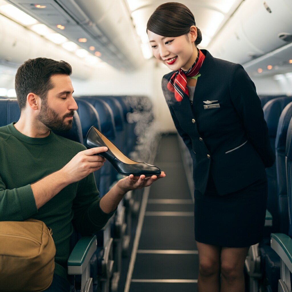 CAさんの靴のニオイ | の人気AIイラスト・グラビア