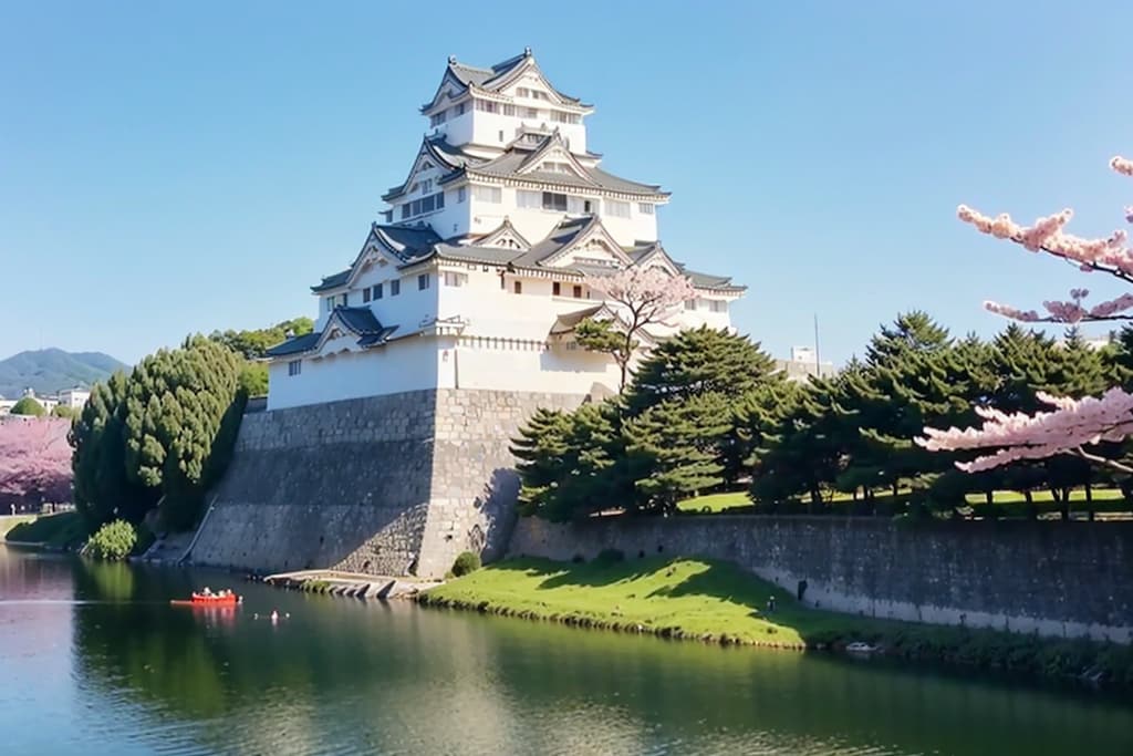 GNTで描く姫路城