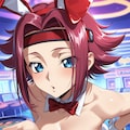 【紅月カレン】バーニーガールで投げキッス 12枚目