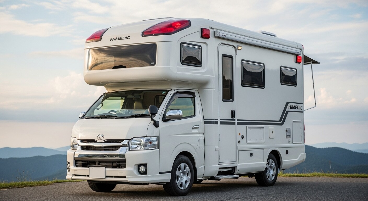 ハイメディック救急車キャンピングカー | の人気AIイラスト・グラビア