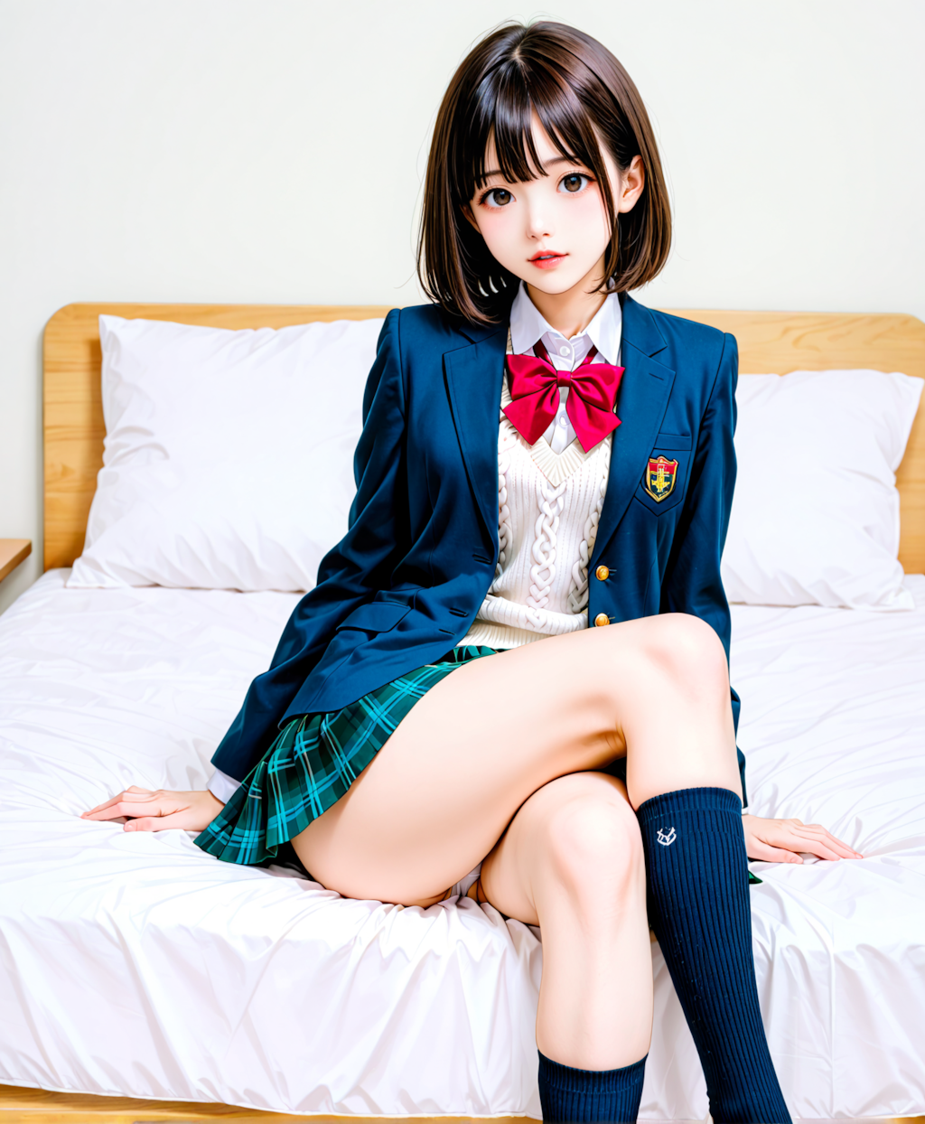 JK脚組みパンツ