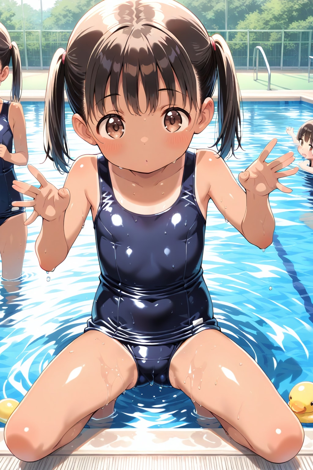 スク水美少女