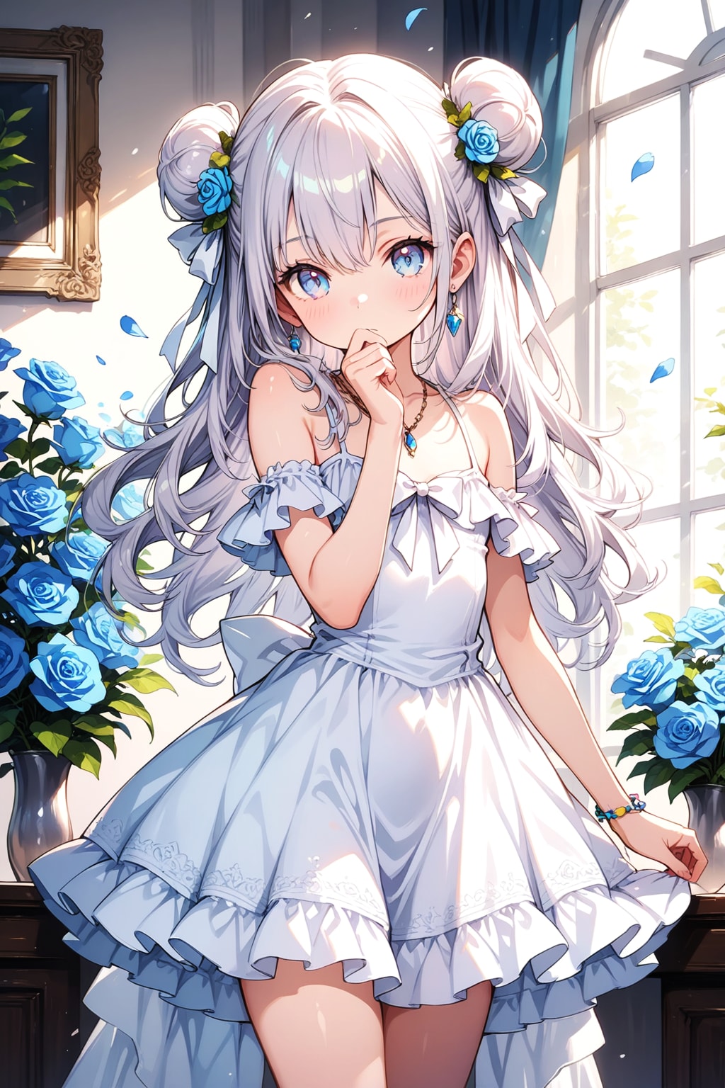 青い薔薇の魔法