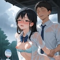 雨天停留所性交 3枚目