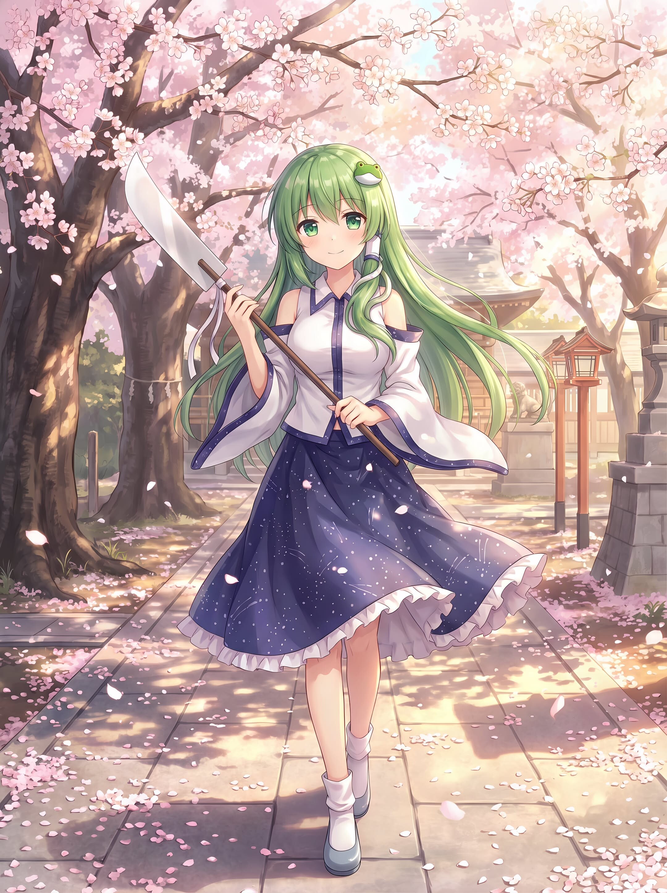 東風谷早苗 Sanae Kochiya | の人気AIイラスト・グラビア