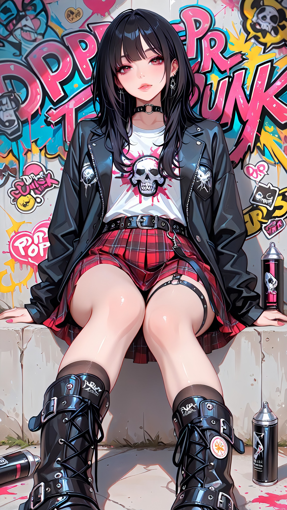 PUNKⅢ | の人気AIイラスト・グラビア