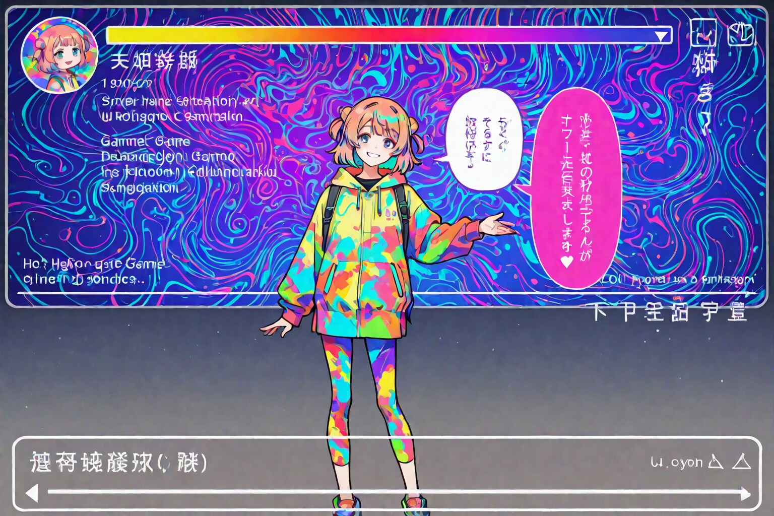 すこしサイケなゲーム | の人気AIイラスト・グラビア
