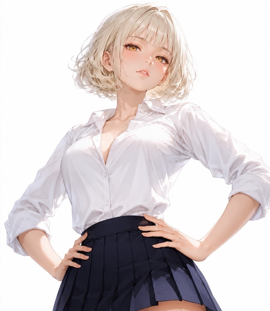 ドヤ顔姉さん。