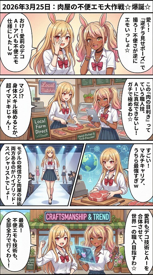 肉屋の「不便エモ」大作戦☆