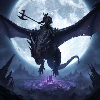 月と闇と竜騎兵隊総隊長